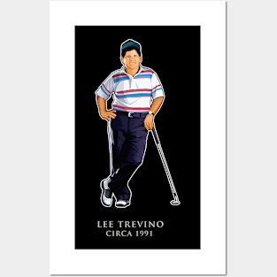 Lee Trevino Circa 1991 Posters and Art